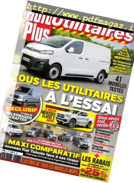 Auto Plus – Hors-Serie Utilitaires – Mars-Mai 2017 Cover