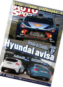 Auto Sport – 11 Abril 2017