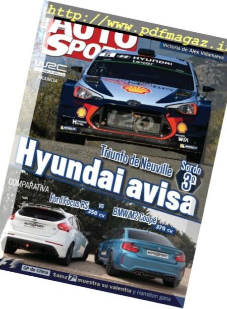 Auto Sport – 11 Abril 2017 Cover