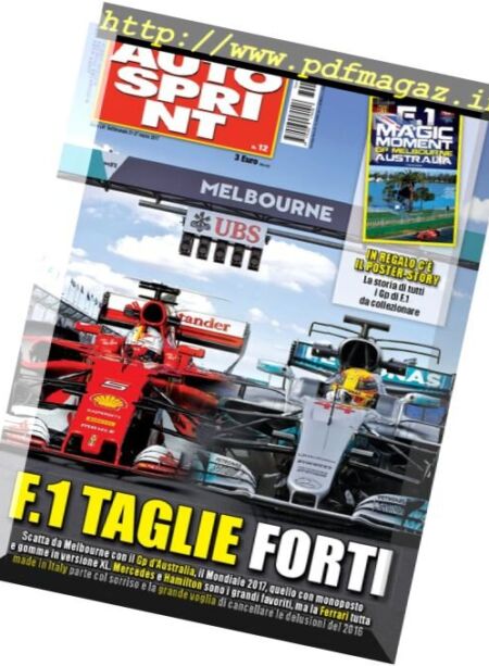 Auto Sprint – 21 Marzo 2017 Cover