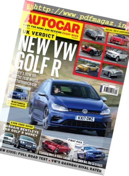 Autocar UK – 19 April 2017 Cover
