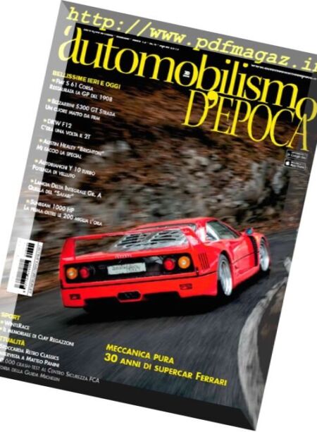 Automobilismo d’Epoca – Aprile 2017 Cover