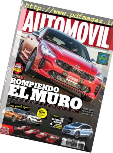 Automovil Panamericano – Abril 2017 Cover