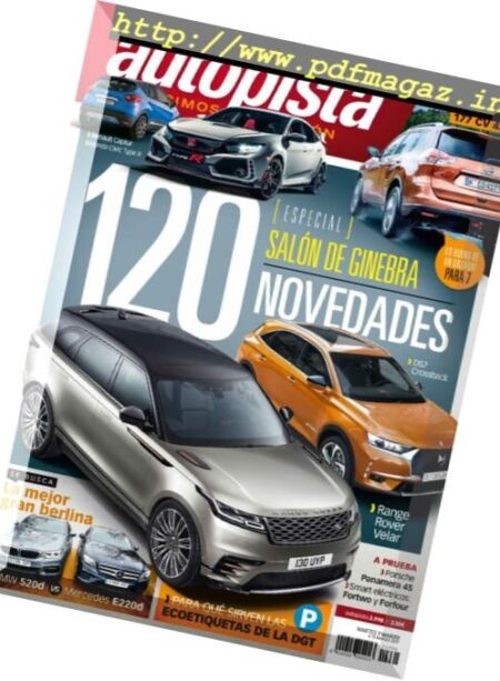Autopista – 7 Marzo 2017 Cover