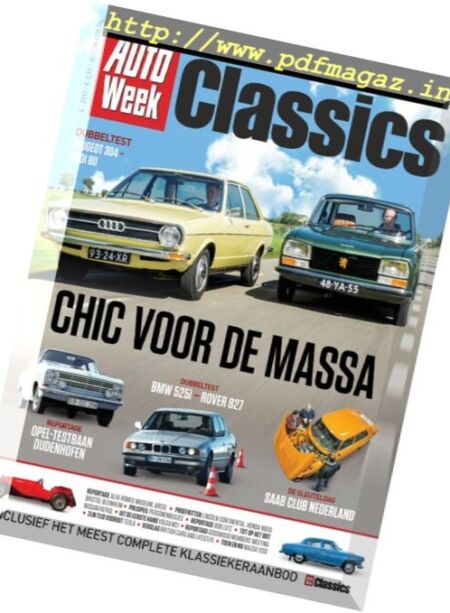 AutoWeek Classics Netherlands – Nr.4, 2017 Cover
