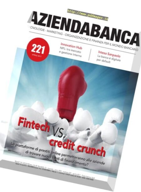Aziendabanca – Aprile 2017 Cover