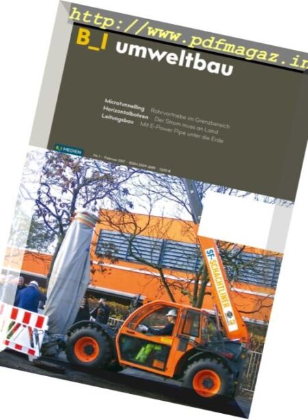 B_I umweltbau – Februar 2017 Cover