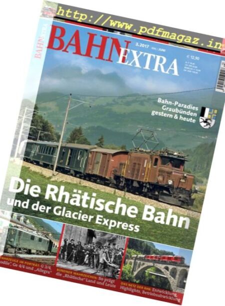 Bahn Extra – Mai-Juni 2017 Cover