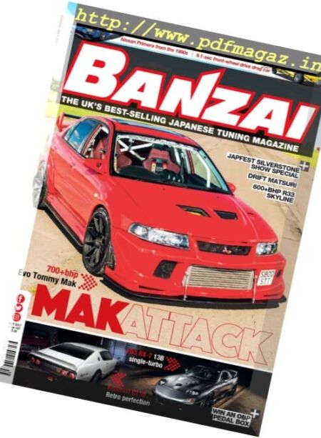Banzai – May 2017 Cover
