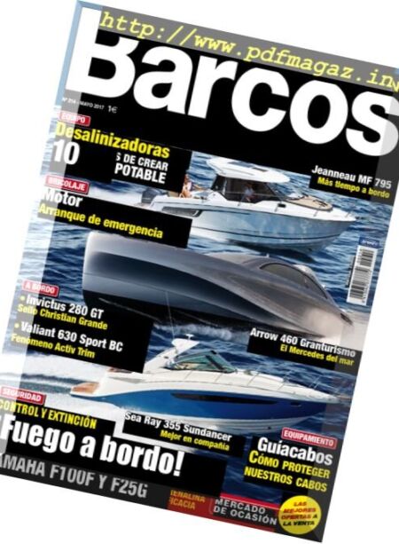 Barcos a Motor – Mayo 2017 Cover