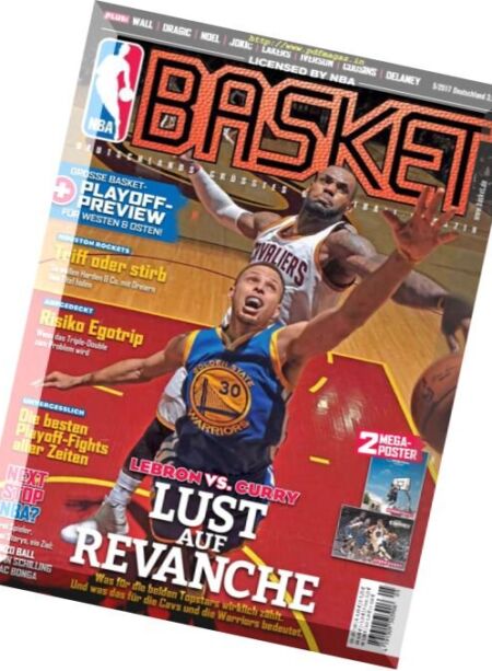 Basket Germany – Mai 2017 Cover