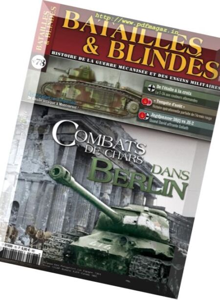 Batailles & Blindes – Avril-Mai 2017 Cover