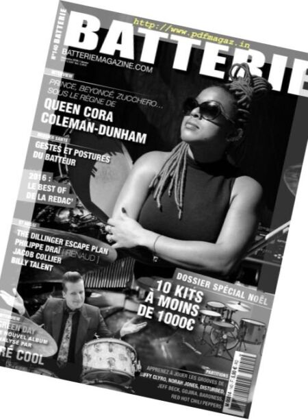 Batterie Magazine – Decembre 2016 – Janvier 2017 Cover