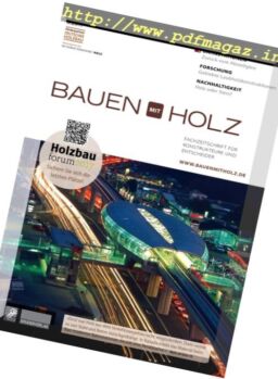 Bauen mit Holz – Nr.3, 2017