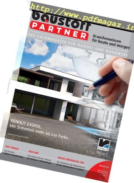 Baustoff Partner – April 2017 Cover