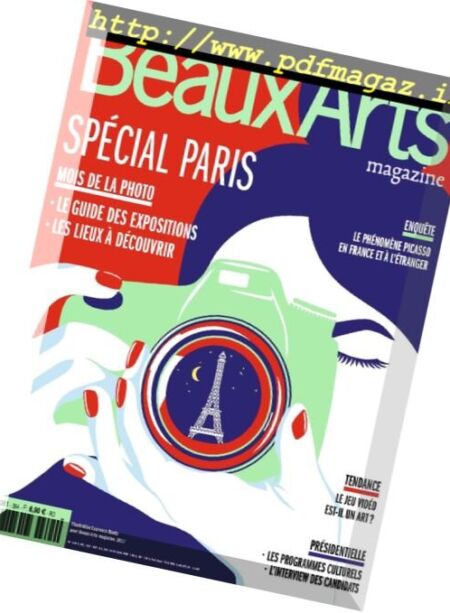 Beaux Arts – Avril 2017 Cover