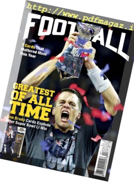 Beckett Football – April 2017 Cover