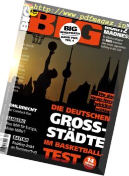 BIG – Basketball in Deutschland – April 2017