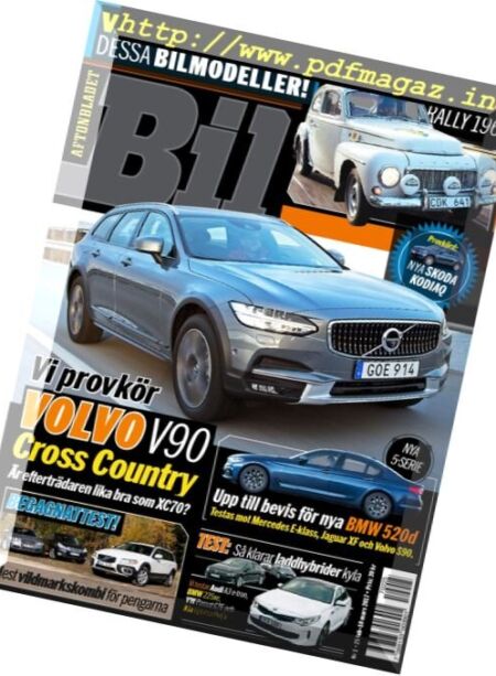Bil – Nr.1, 2017 Cover