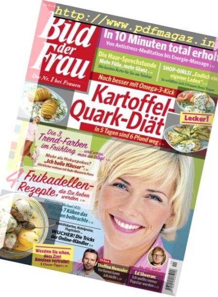 Bild der Frau – 10 Marz 2017 Cover