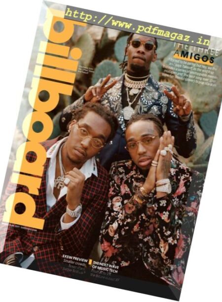 Billboard – 18 March 2017 Cover