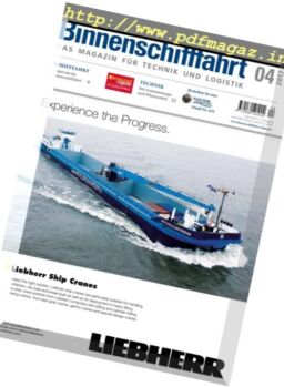 Binnenschifffahrt – April 2017