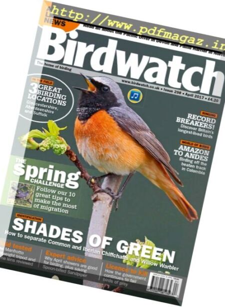 Birdwatch UK – April 2017 Cover