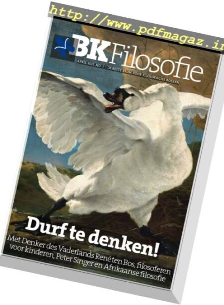 BK Filosofie – April 2017 Cover