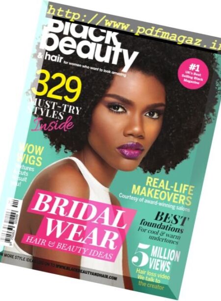 Black Beauty & Hair – April-May 2017 Cover
