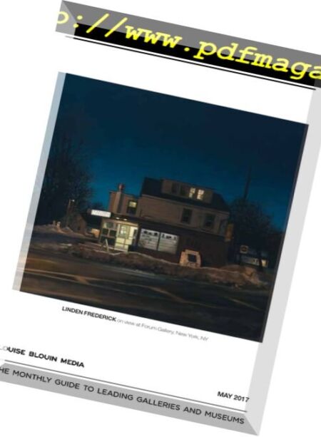 Blouin Gallery Guide – May 2017 Cover