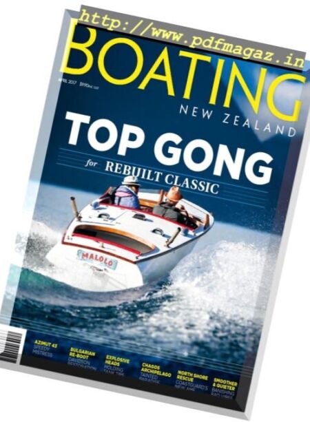 Boating New Zealand – April 2017 Cover