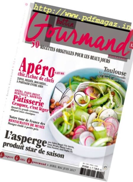 Bottin Gourmand – Avril-Juin 2017 Cover