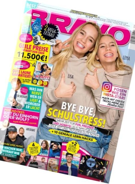 Bravo – 12 April 2017 Cover