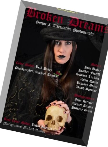 Broken Dreams Gothic & Alternative Photography 2017 Cover
