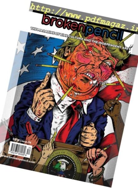 Broken Pencil – Winter 2017 Cover