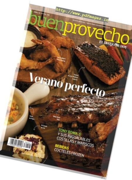 Buen Provecho – Abril 2017 Cover