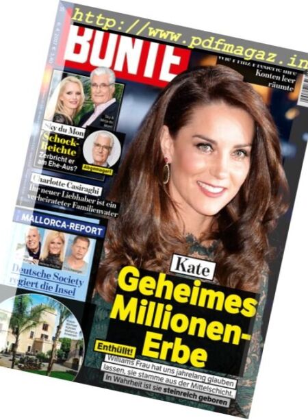 Bunte – 6 April 2017 Cover