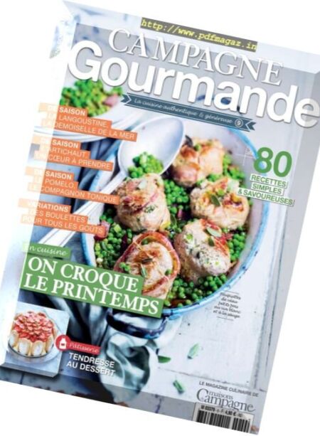 Campagne Gourmande – Mars-Avril-Mai 2017 Cover