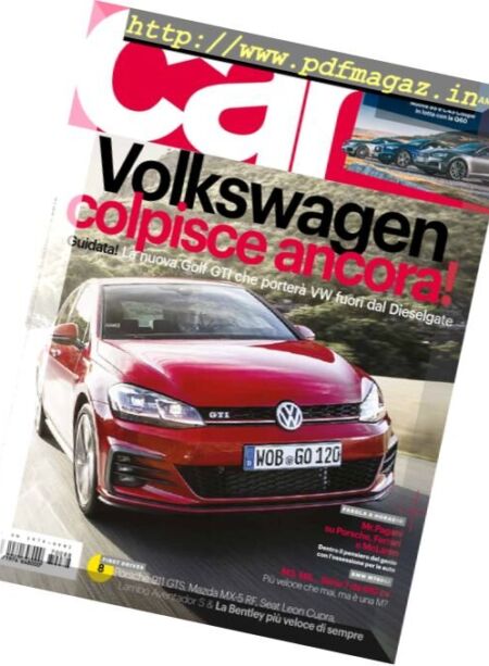 Car Italia – Marzo 2017 Cover