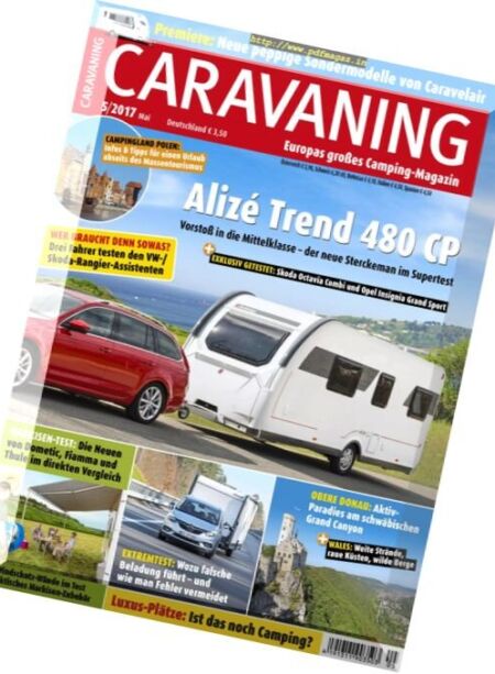 Caravaning – Mai 2017 Cover
