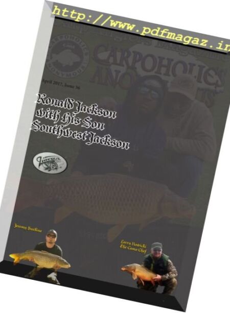 Carp Angler Magazine – April 2017 Cover