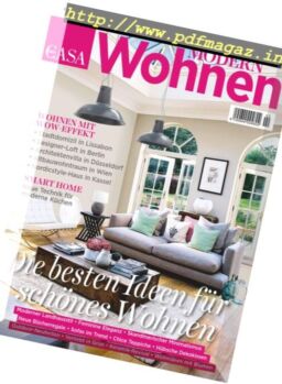 Casa Deco – Modern Wohnen – April-Juni 2017