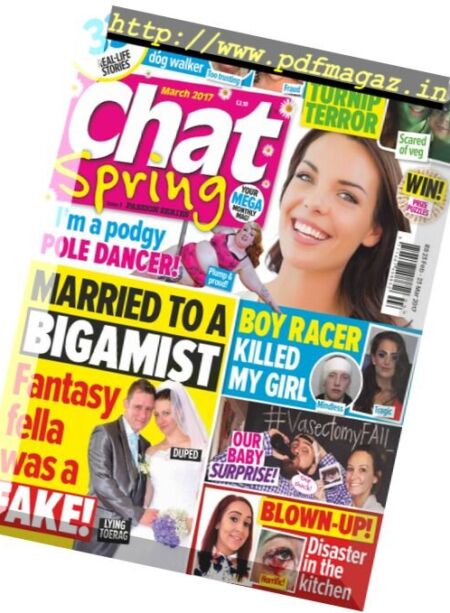Chat Passion – March 2017 Cover