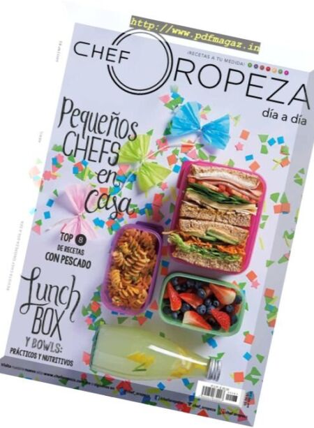Chef Oropeza – Abril 2017 Cover