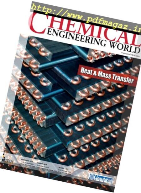Chemical Engineering World – March 2017 Cover