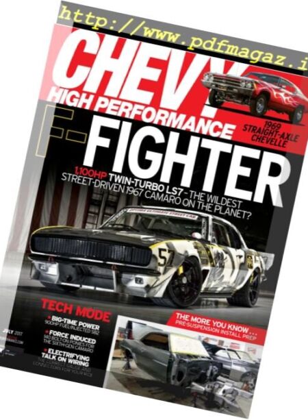 Chevy High Performance – July 2017 Cover
