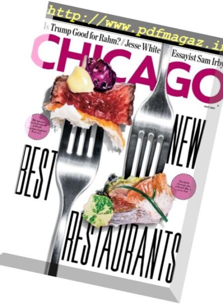 Chicago Magazine – May 2017 Cover