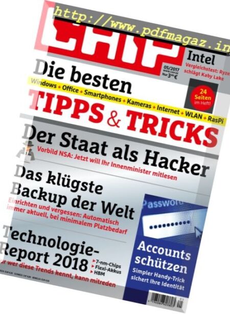 Chip Germany – Mai 2017 Cover