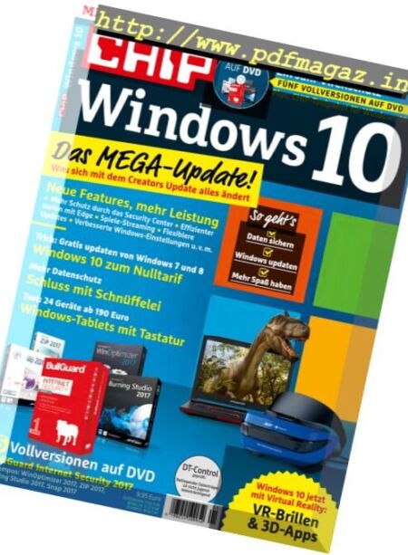Chip Windows 10 – April 2017 Cover