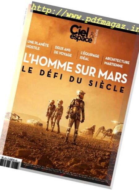 Ciel & Espace – Hors Serie N 27 – Mars 2017 Cover